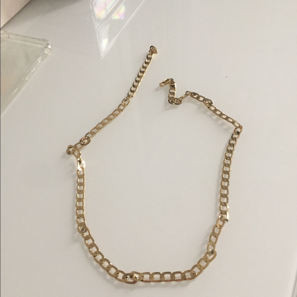 Brand new Cali tiger gold chain necklace 23 inches